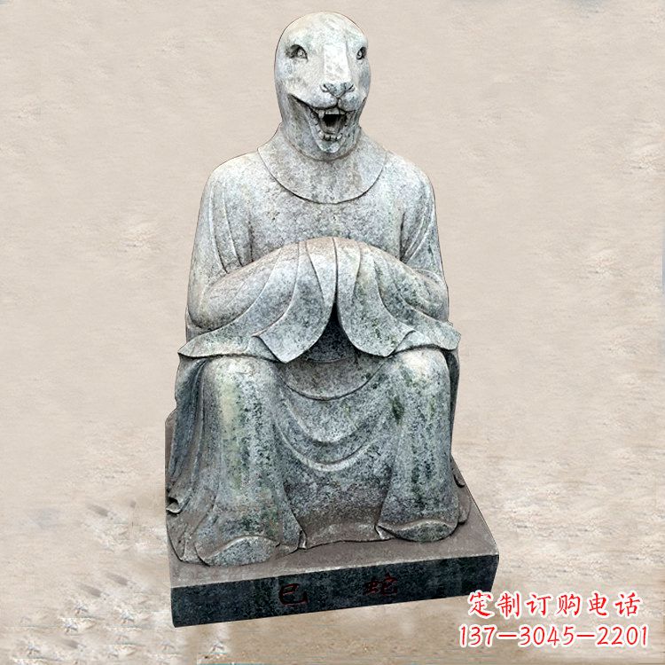 合肥精美的生肖蛇兽雕塑