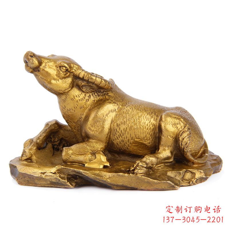 合肥优雅高贵的铸铜牛雕塑