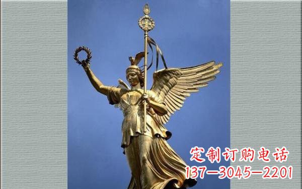 合肥胜利女神铜雕