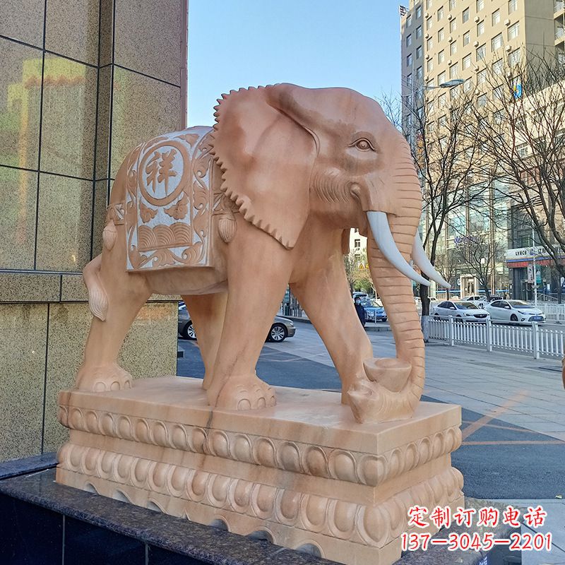 合肥真实神圣的大象雕塑