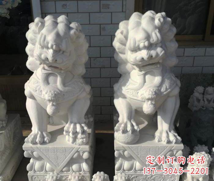 合肥狮子门口石雕,工艺精湛品质卓越