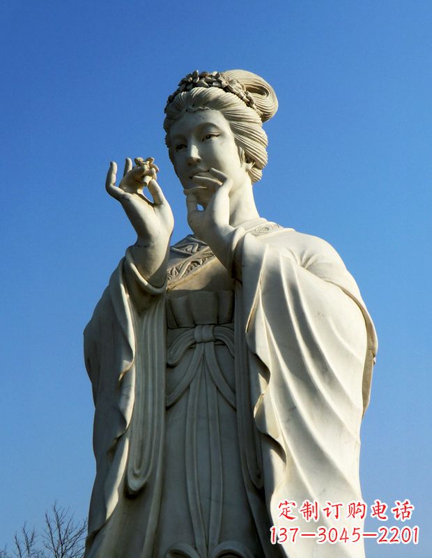 合肥精美绝伦的古代美女雕像