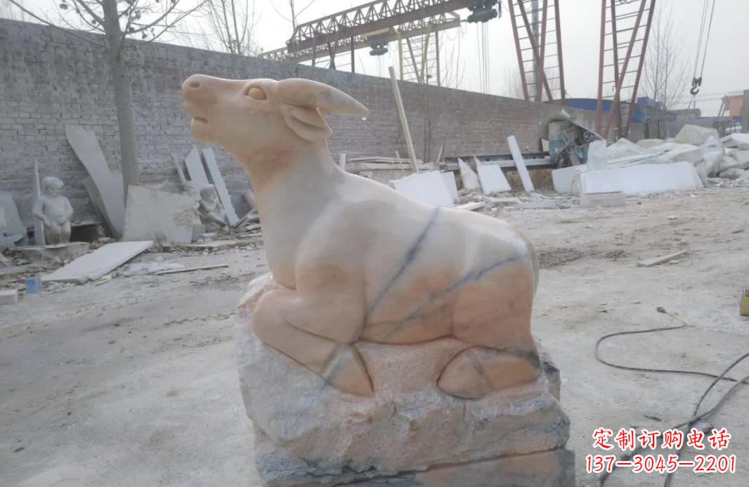 合肥精美动物十二生肖石雕