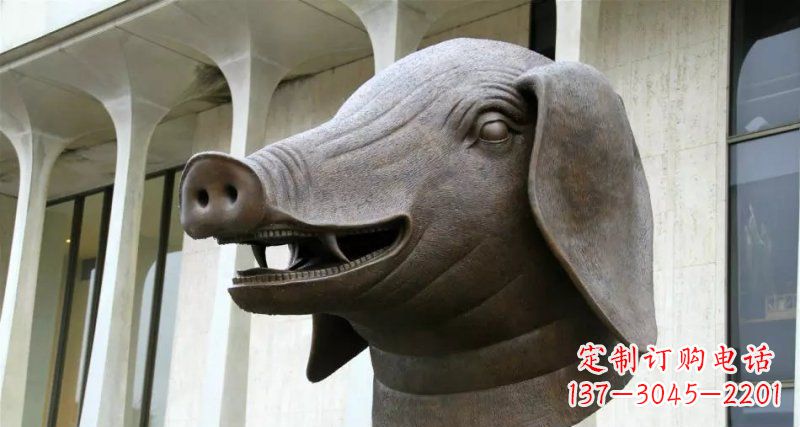 合肥中领雕塑十二生肖铜雕,带来家庭的幸福祝福