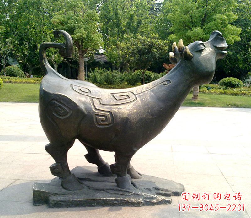合肥十二生肖铜雕塑,中领领先一步