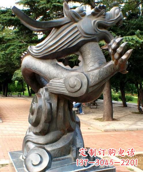 合肥十二生肖铜雕龙