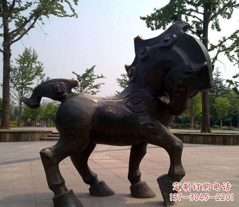 合肥十二生肖铸铜雕塑