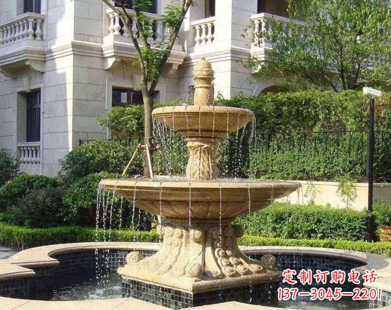 合肥美轮美奂的喷泉雕塑
