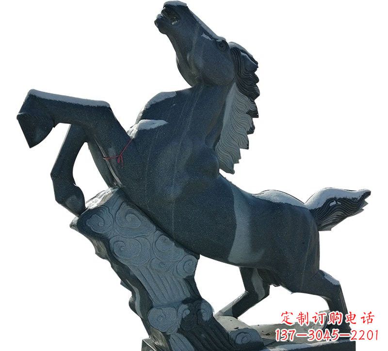合肥中领雕塑的高精度石质马雕塑,是由于其精美…