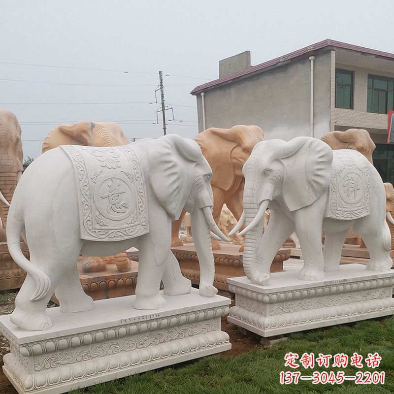 合肥精美大象雕塑,让你镇宅更加靓丽