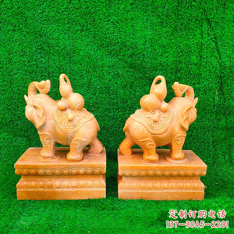 合肥精美大象雕塑,点缀美好家园