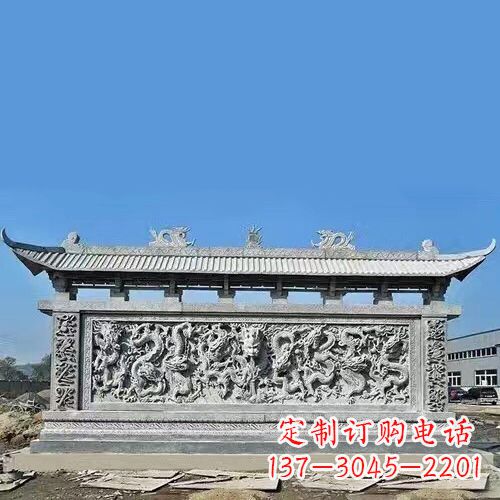 合肥石雕浮雕影壁塑——高雅时尚的室内艺术装饰