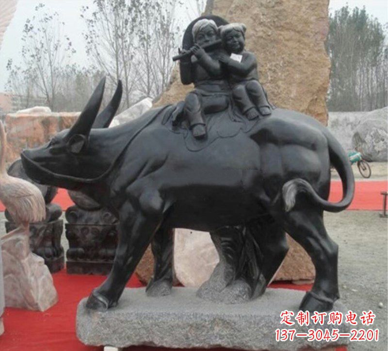 合肥传承经典,表达淳朴——牧童雕塑
