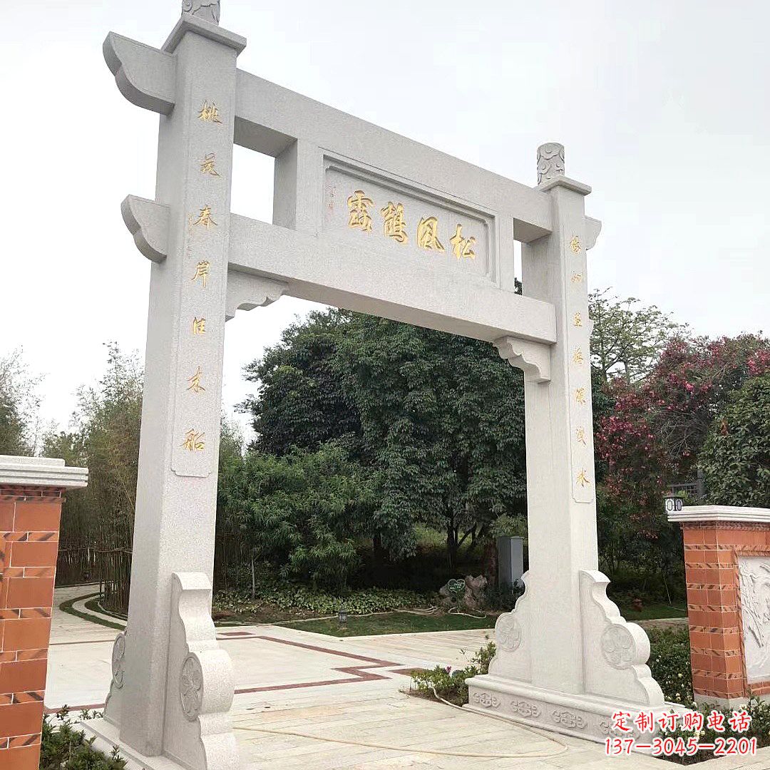 合肥精美绝伦,贵族气质的牌坊雕塑