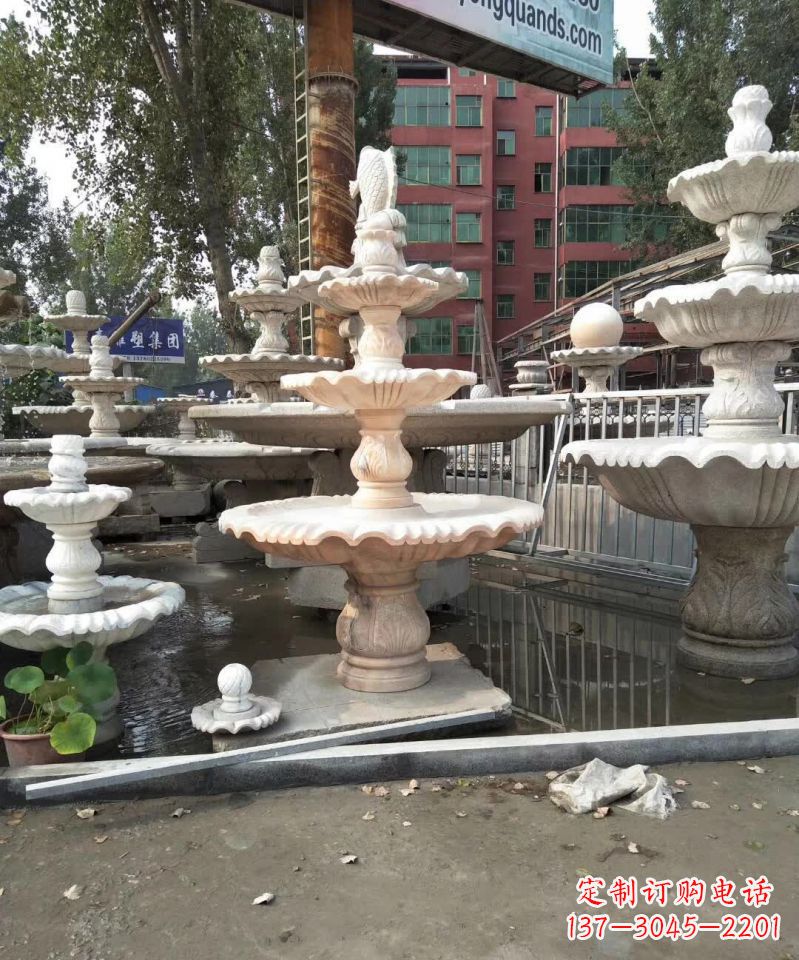 合肥石雕景观喷泉 (2)