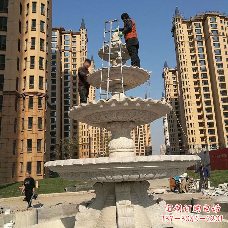 合肥石雕九龙喷泉