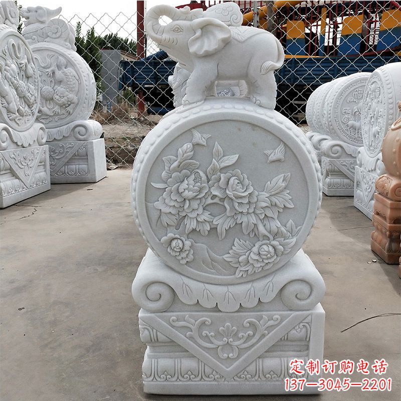 合肥精美门墩雕塑,增添独特气质