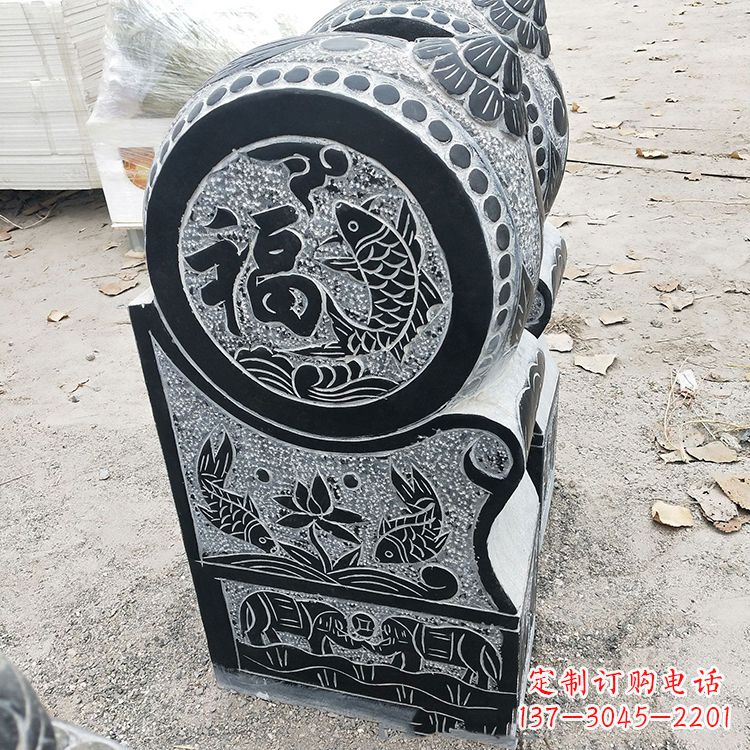合肥青石门墩雕塑,让您的家居典雅自有格调