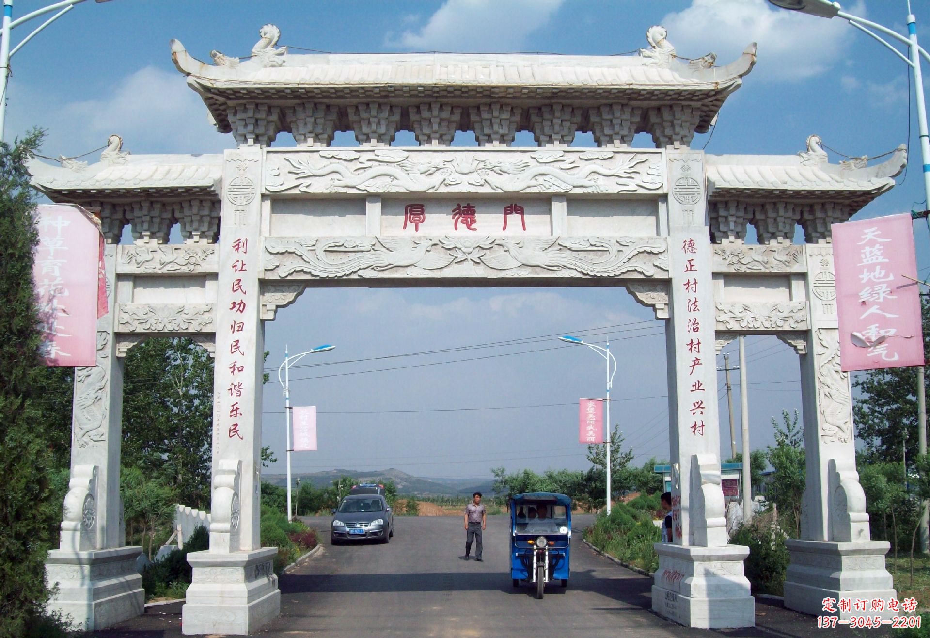 合肥专业定制门楼雕塑打造个性空间