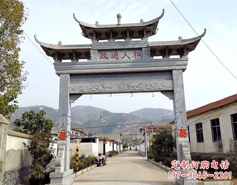 合肥全球领先的石雕牌楼雕塑定制服务