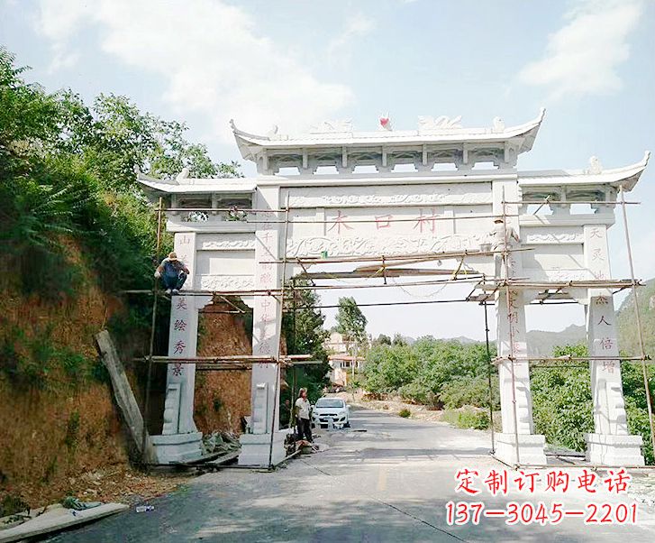 合肥牌楼雕塑——营造品质生活