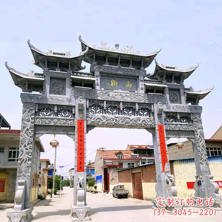 合肥[经典领航，高品质石雕牌坊雕塑]