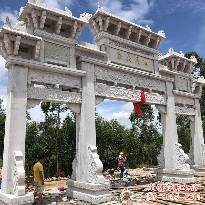 合肥石雕牌坊陵墓