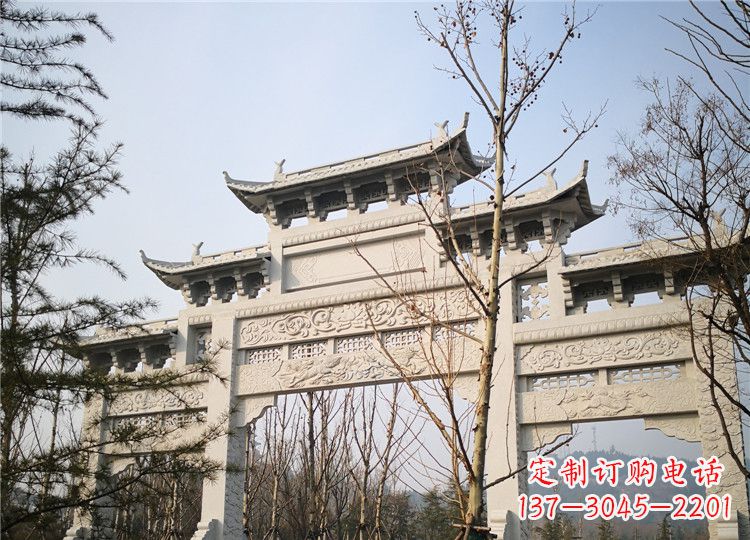 合肥定制高品质牌坊雕塑