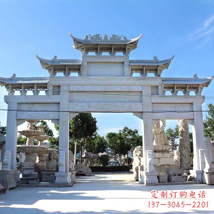 合肥石雕牌坊永诚