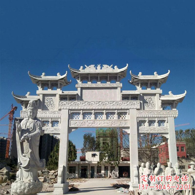 合肥中领雕塑牌楼铸铜雕塑