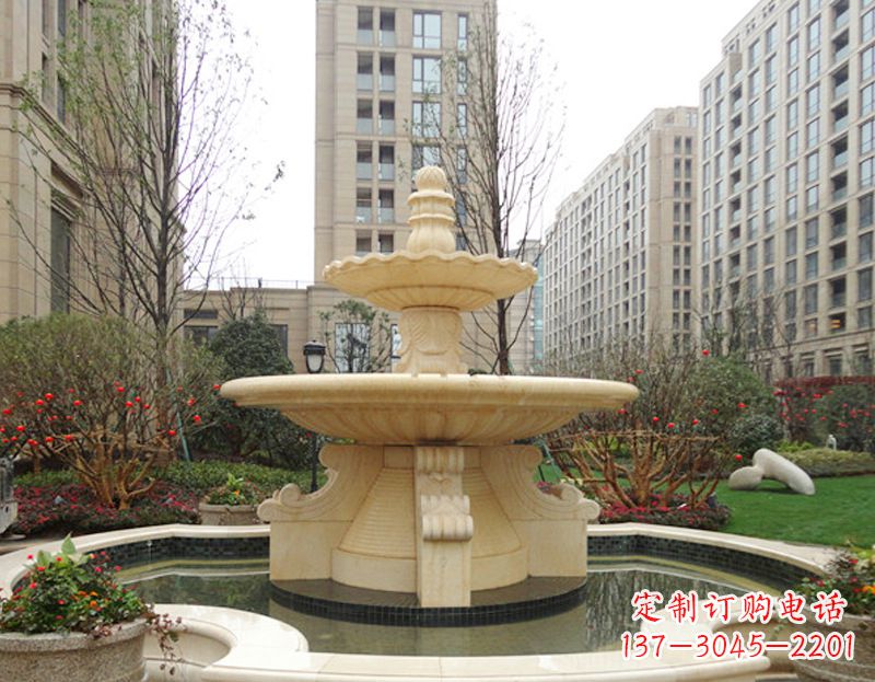 合肥石雕喷泉流水