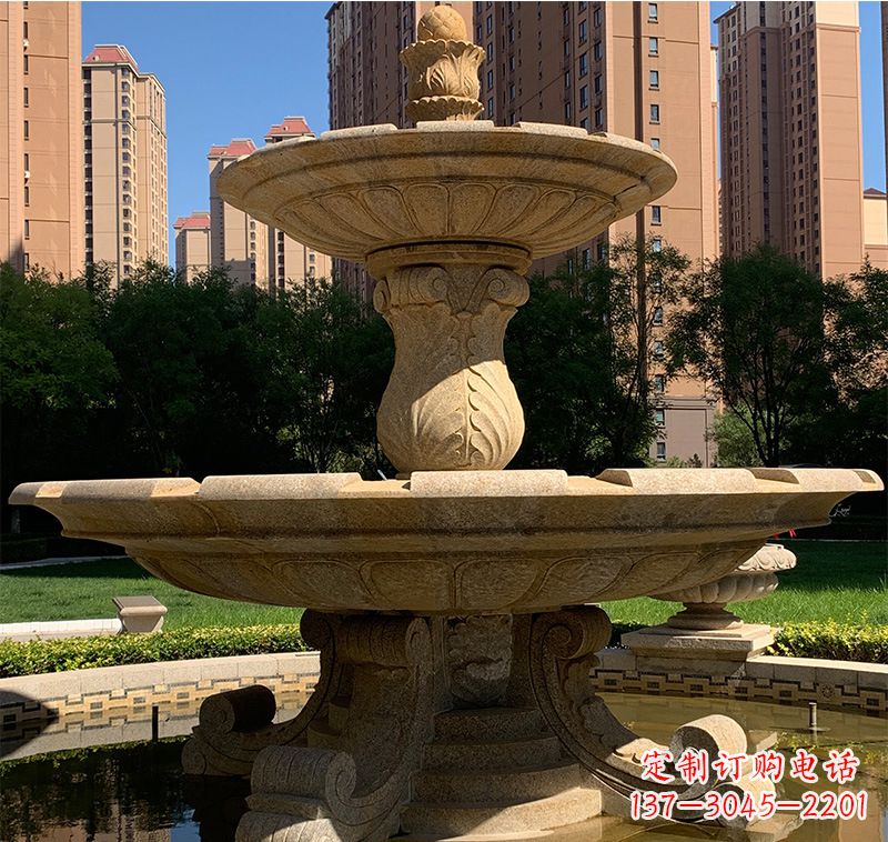 合肥艺术品级石雕喷泉水景