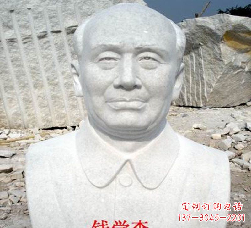 合肥拥有雄浑气势的钱学森头像雕塑