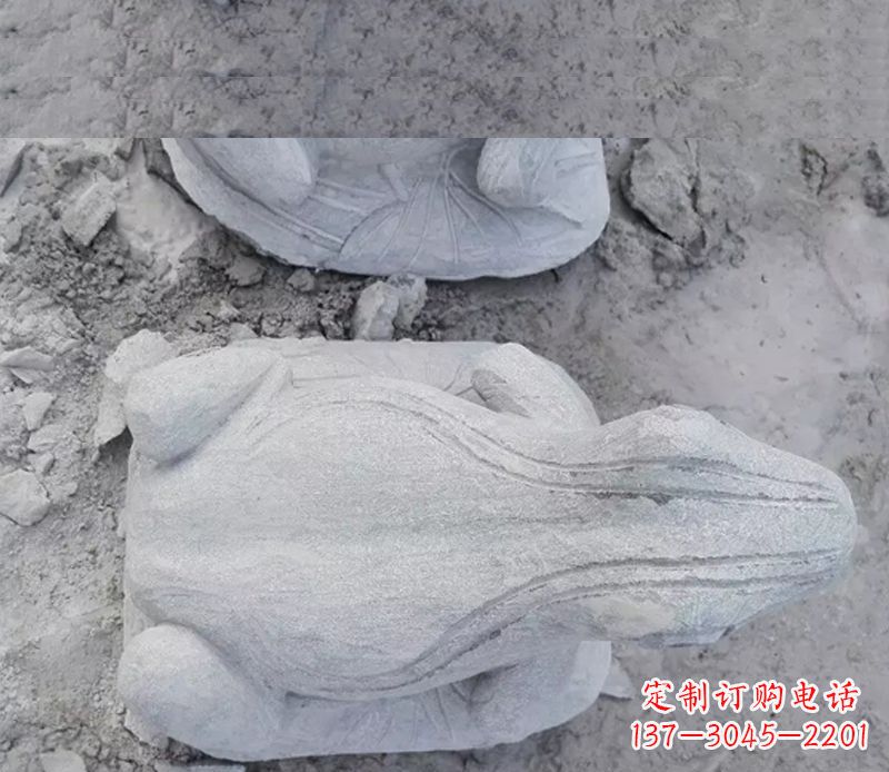 合肥石雕青蛙雕塑