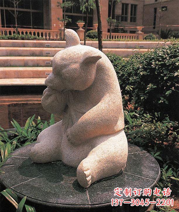 合肥石雕熊猫