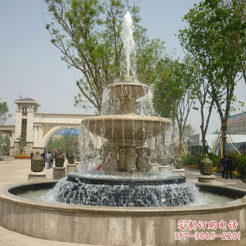 合肥石雕音乐喷泉