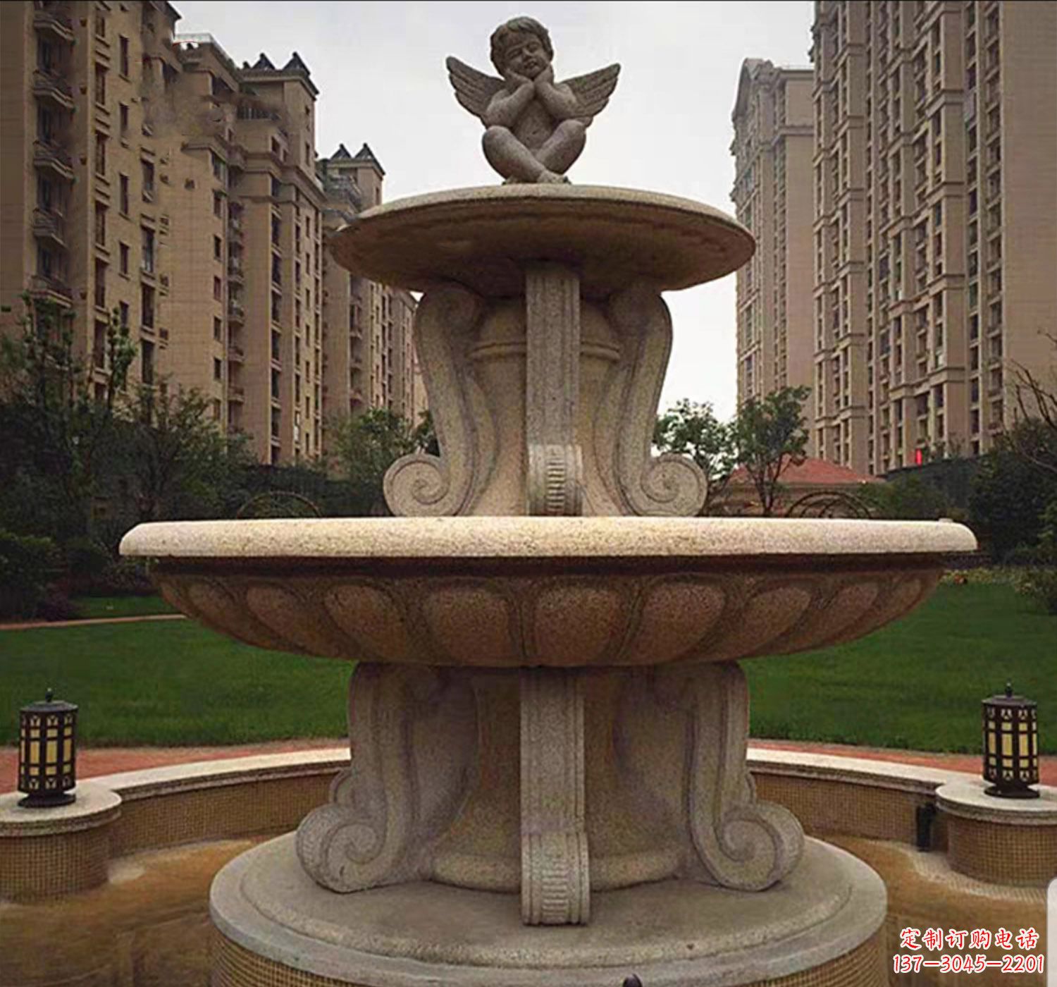 合肥石雕鱼喷泉