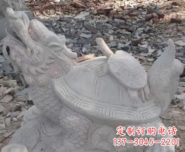 合肥石雕招财神兽龙龟
