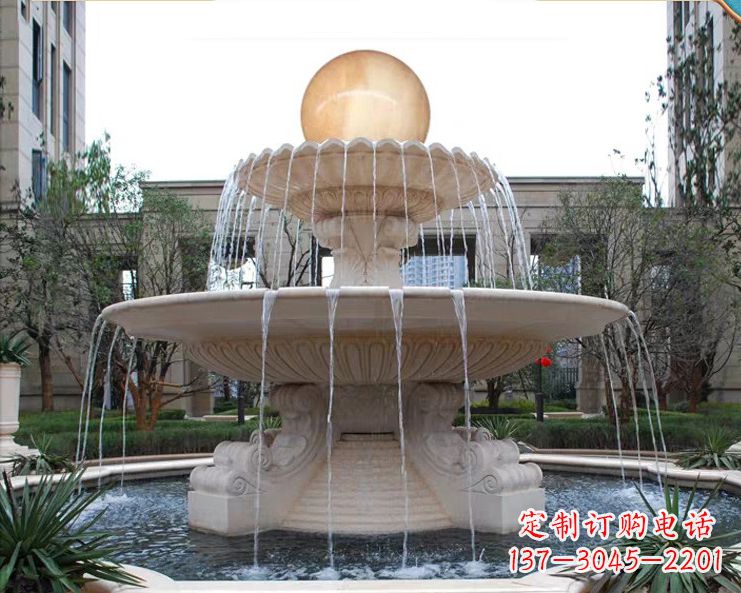 合肥石墩喷泉石雕