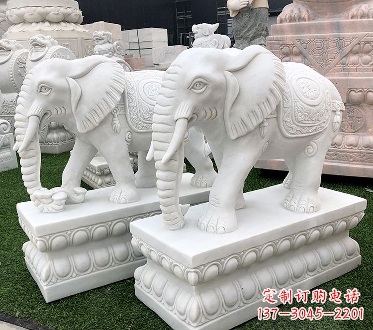合肥石浮雕大象