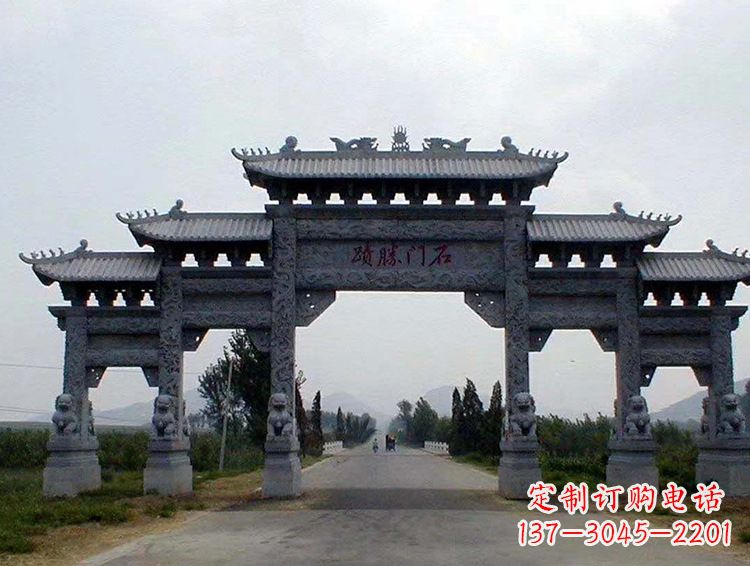 合肥石牌坊 斗楼