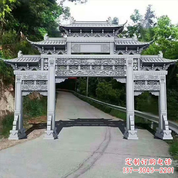 合肥石牌楼青石牌坊