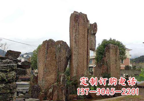 合肥石笋石假山