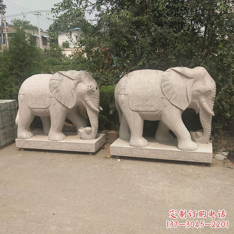 合肥石头大象雕塑