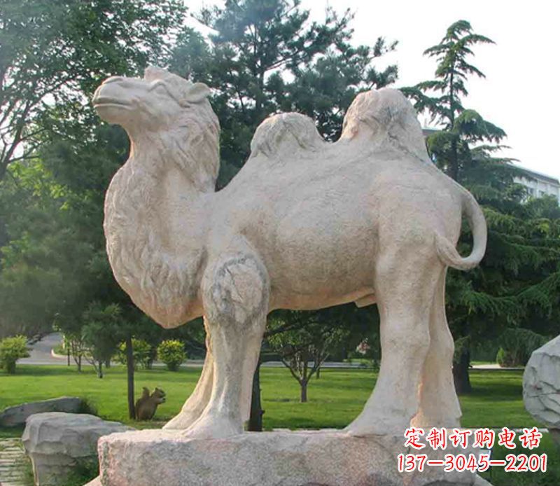 合肥石头骆驼雕塑