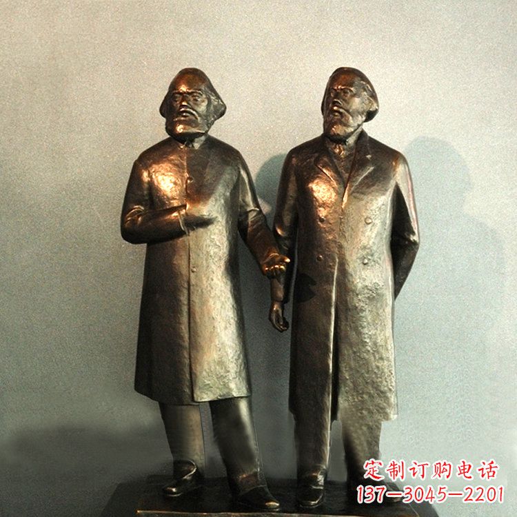 合肥世纪伟人马克思和恩格斯雕塑