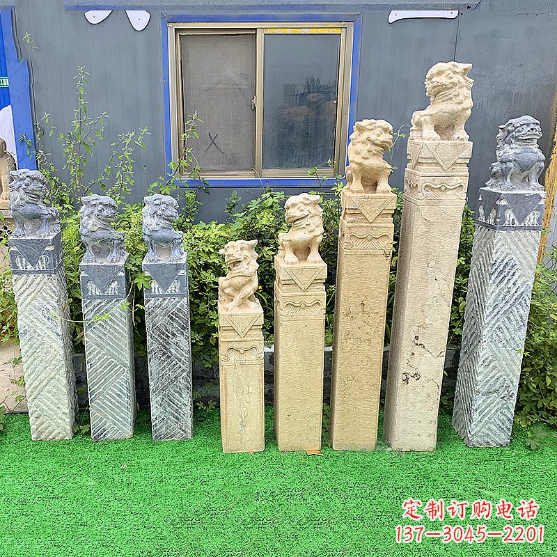 合肥拴马桩狮子