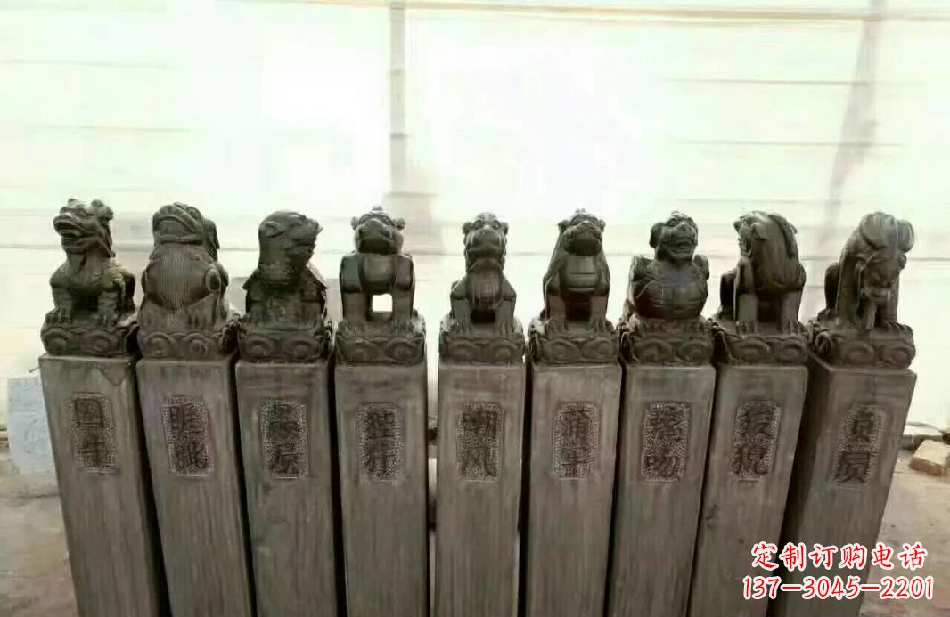 合肥栓马桩石雕