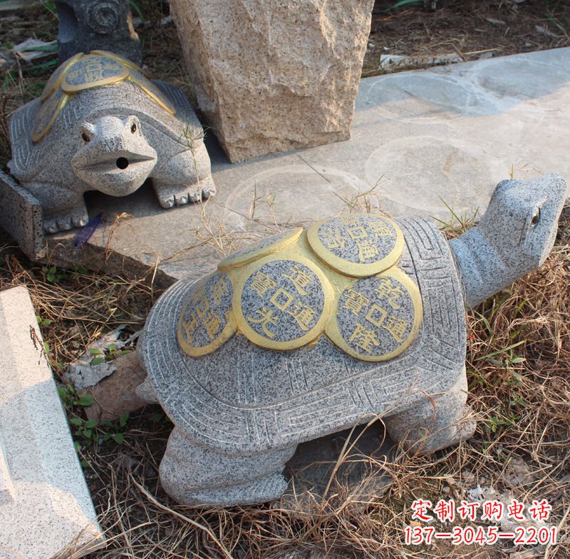 合肥水池乌龟石雕