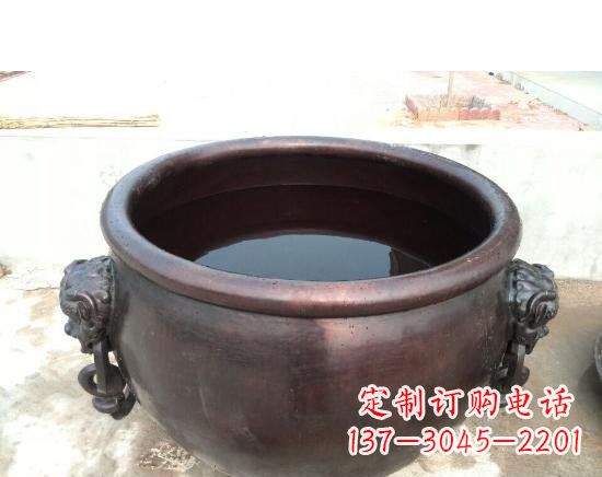 合肥水缸寺庙铜雕